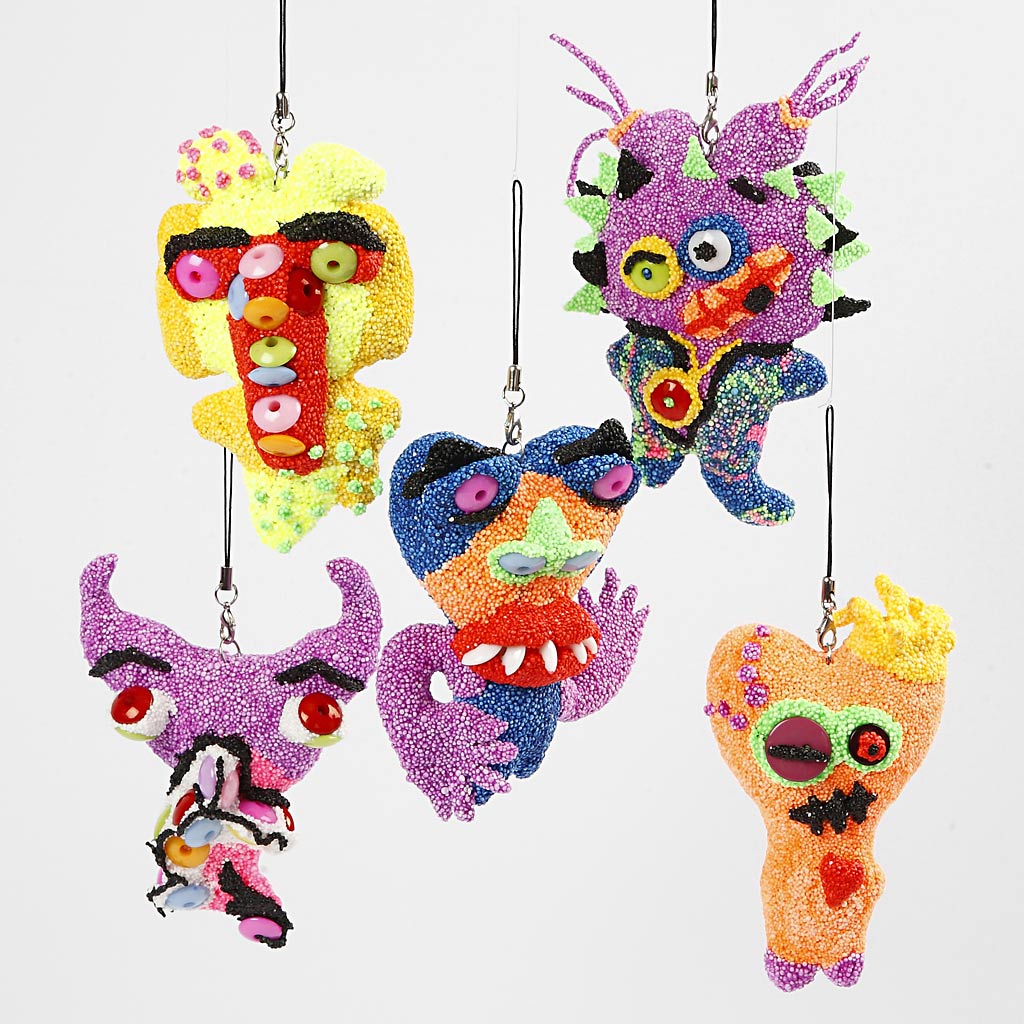 Ugly Monsters, 1 set-boobam