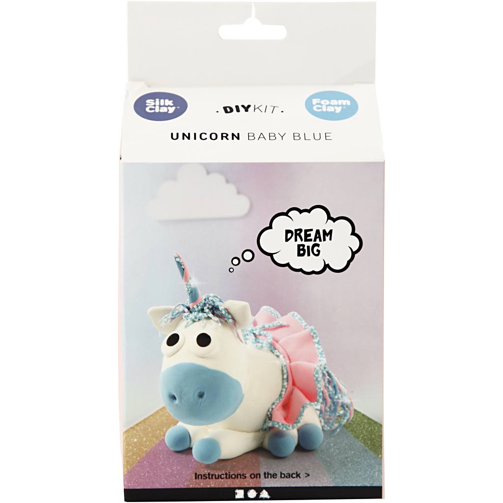 Funny Friends, Unicorn, blue, 1 pack-boobam