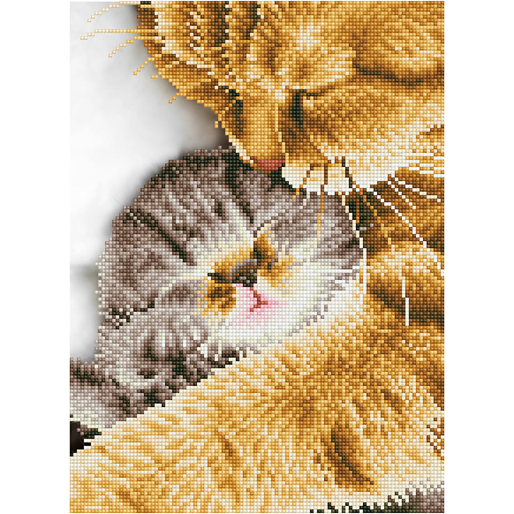 Diamond Dotz, Tender moment, size 35,5x45,7 cm, 1 pack-boobam