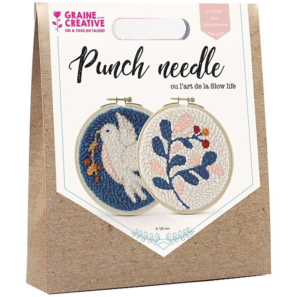 Kit punch needle, Size 15 cm, 1 pack-boobam