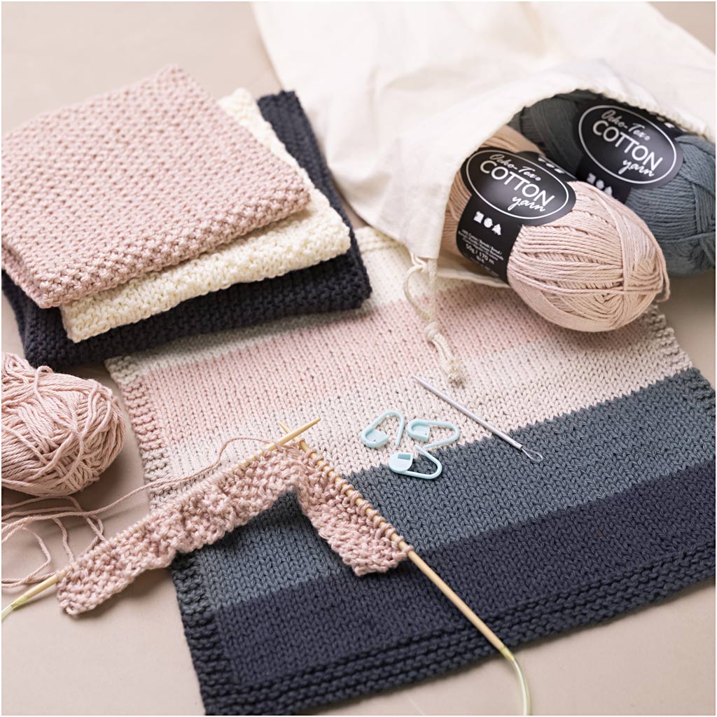 Starter Craft Kit Knitting, 1 pack-boobam
