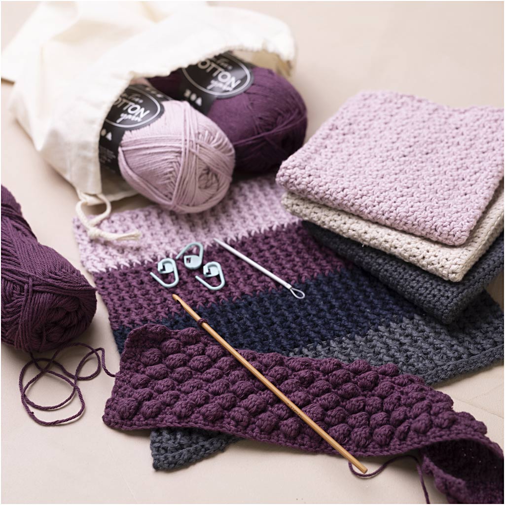 Starter Craft Kit Crochet, 1 pack-boobam