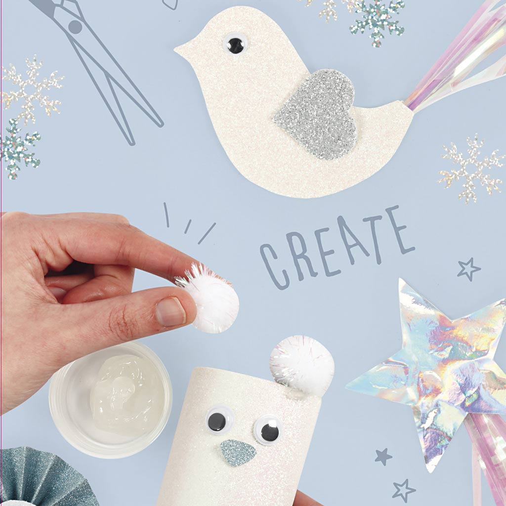 Crafting assortment, Winter, 1 pack-boobam