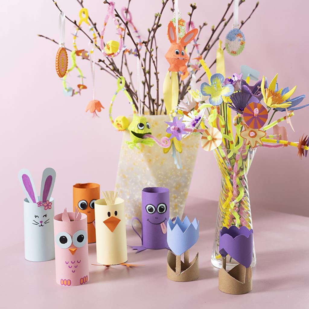 Group Craft Kit Creative Spring, Spring colours, 1 pack-boobam