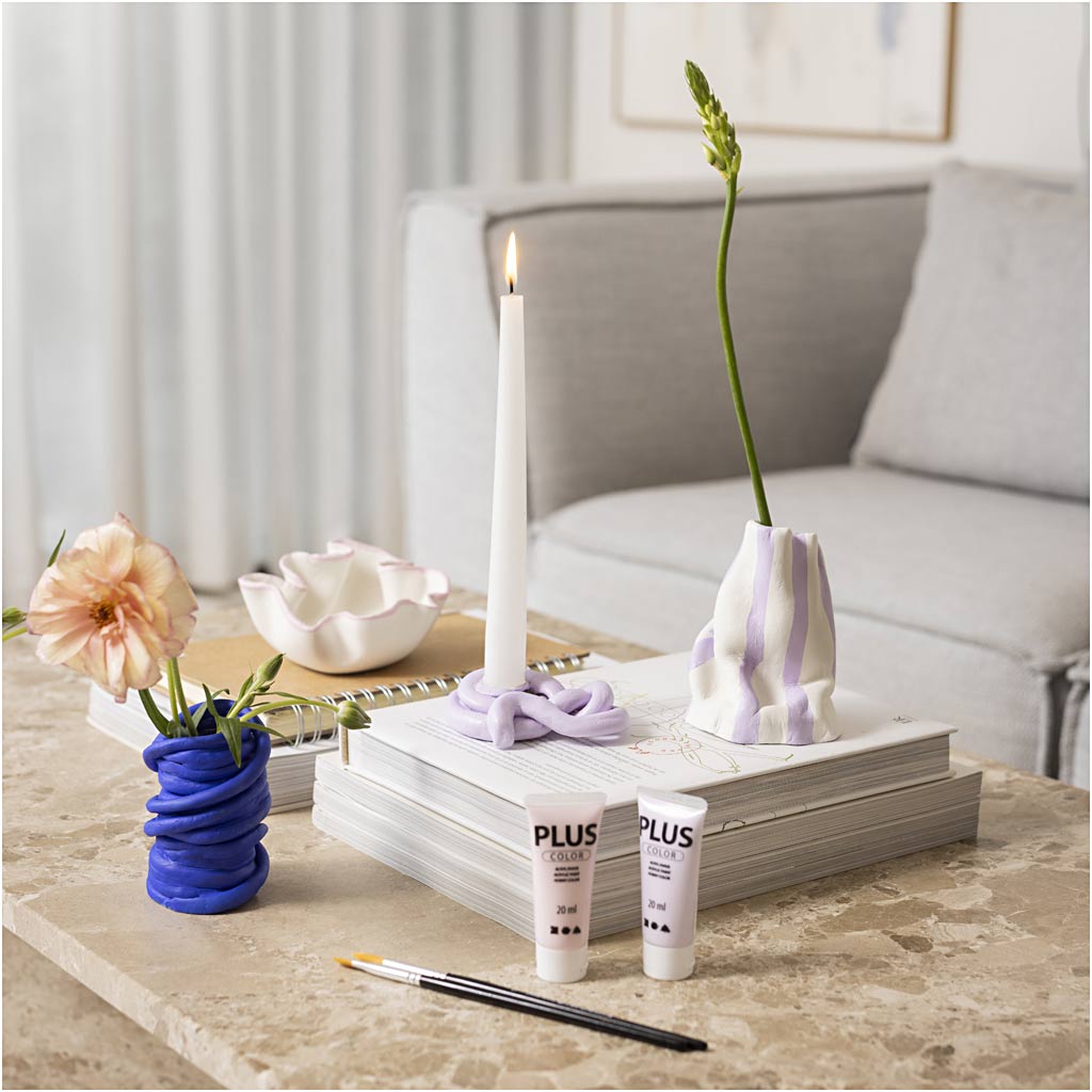 Craft Kit Modelling, Pots and Vases, 1 pack-boobam