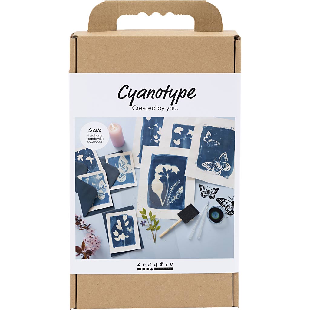 Craft Kit Cyanotype, Blue, 1 pack-boobam