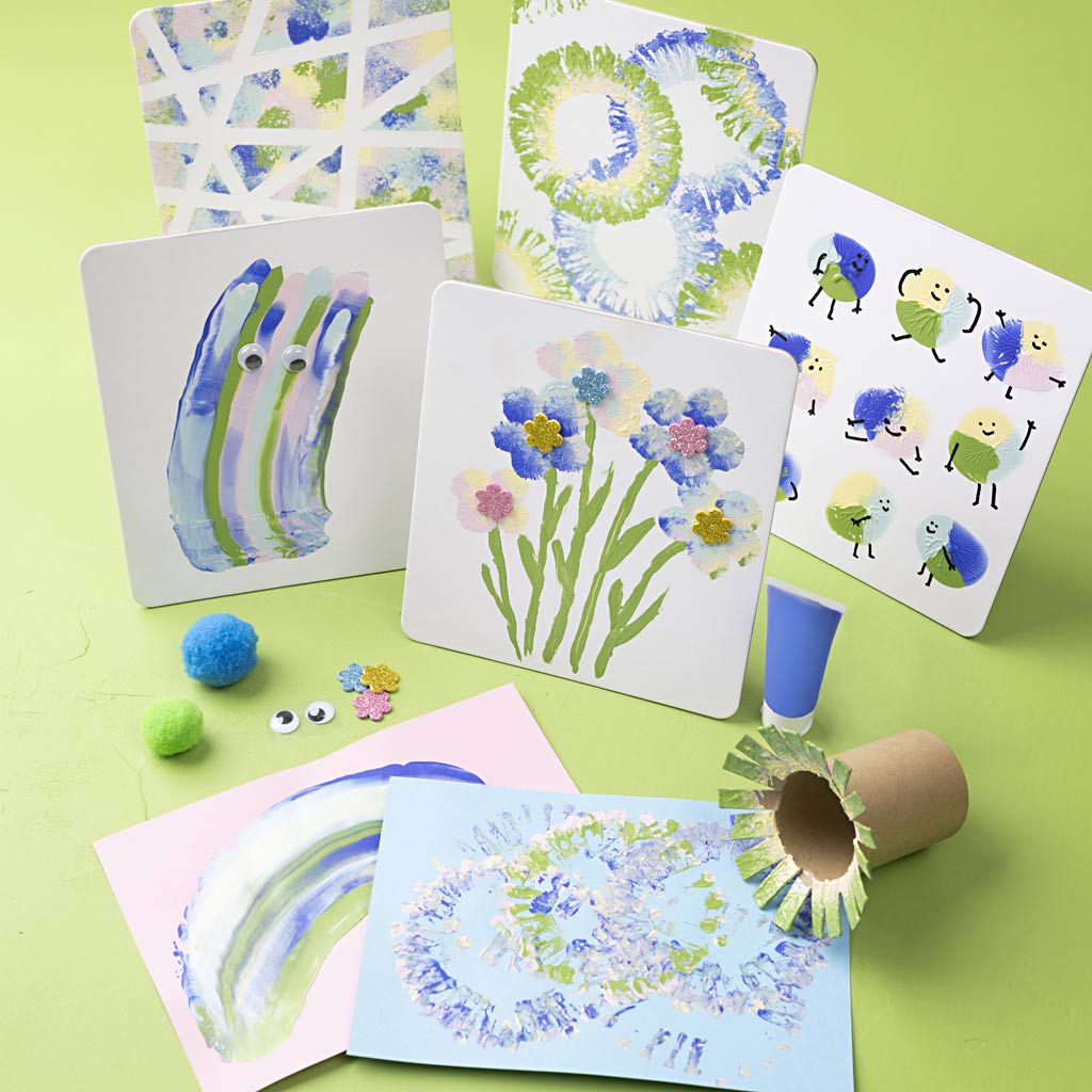 Group Craft Kit Painting, Assorted colours, 1 pack-boobam