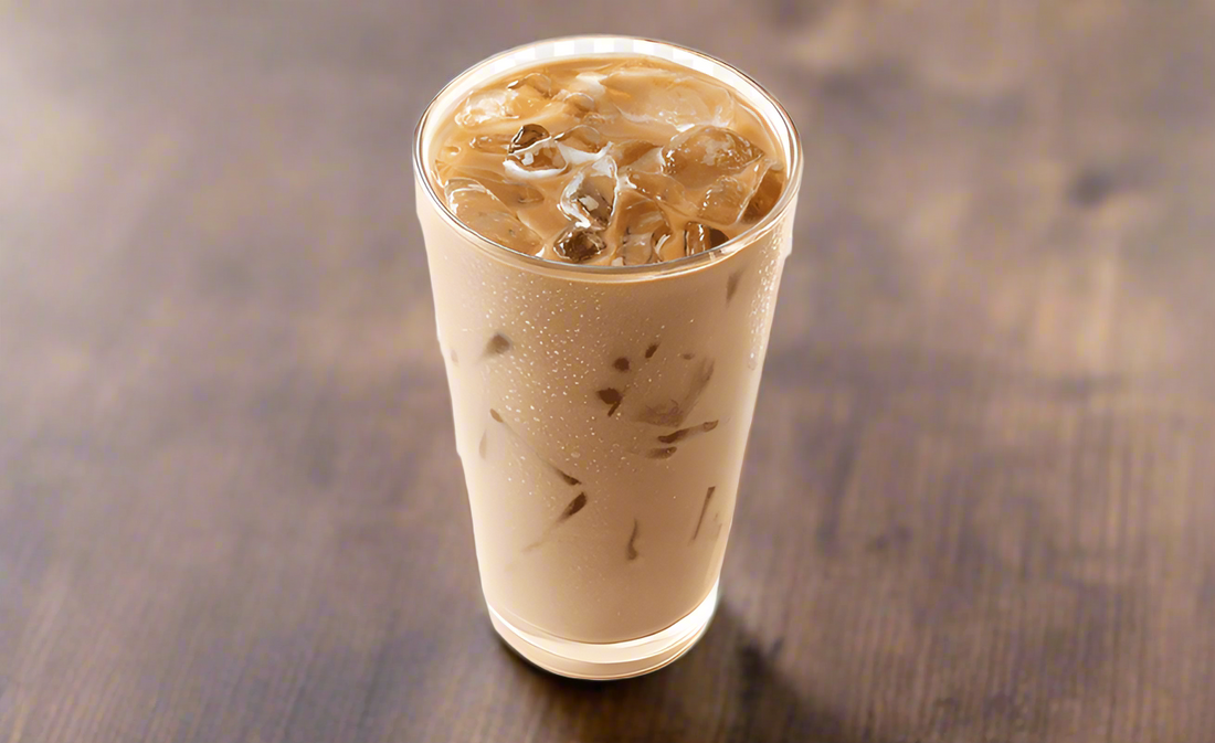 the iced latte.-boobam