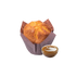 the muffins. salted caramel-boobam