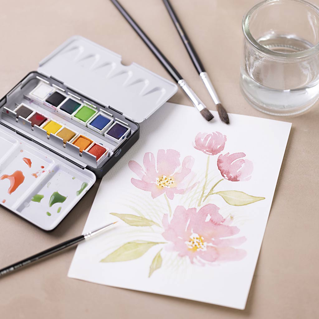 Starter Craft Kit Watercolours, 1 pack-boobam