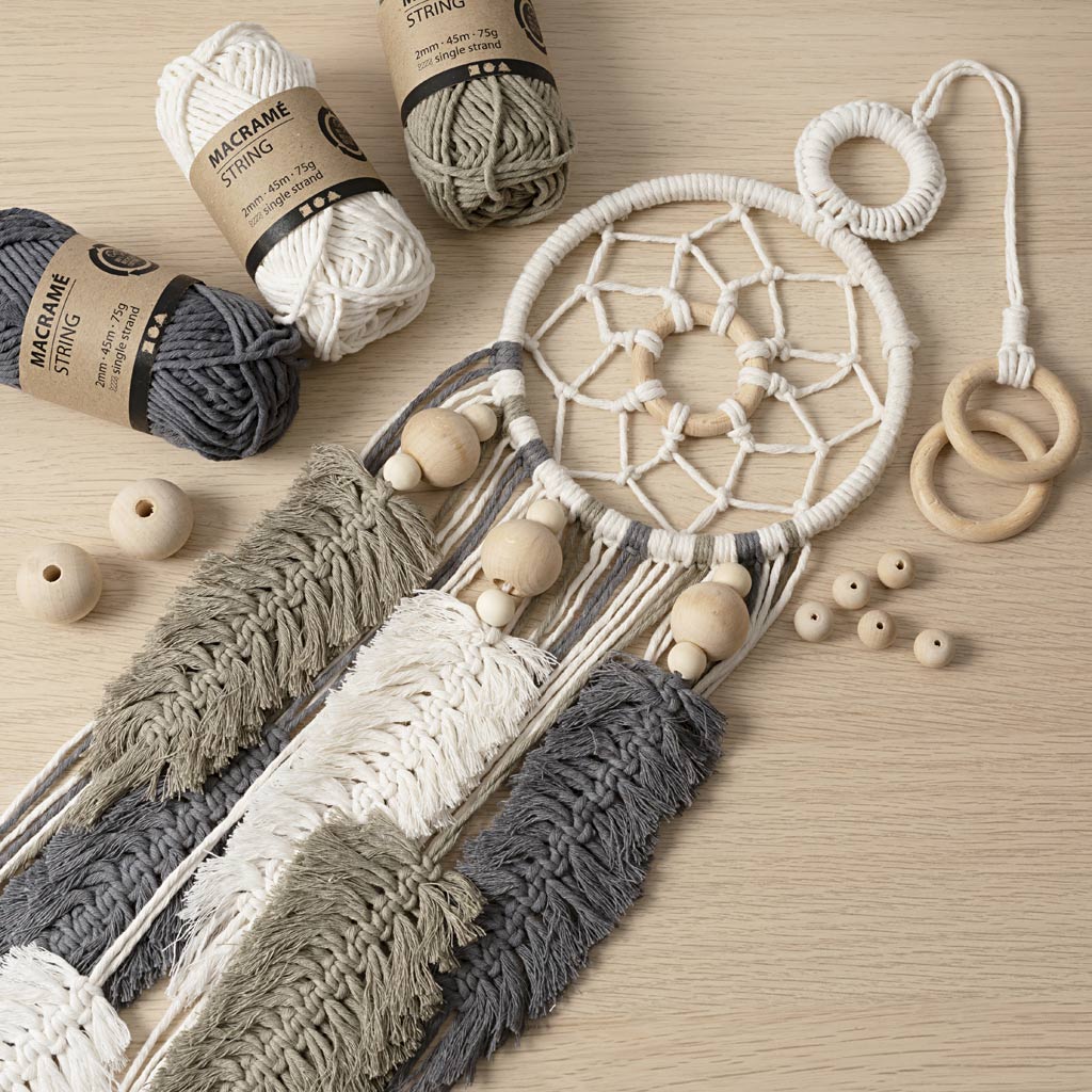 Starter Craft Kit Macramé, 1 pack-boobam