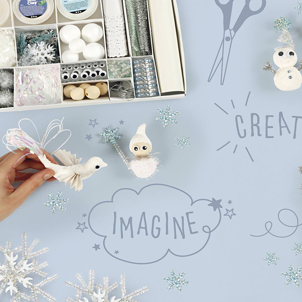 Craft Mix, Winter, 1 set-boobam