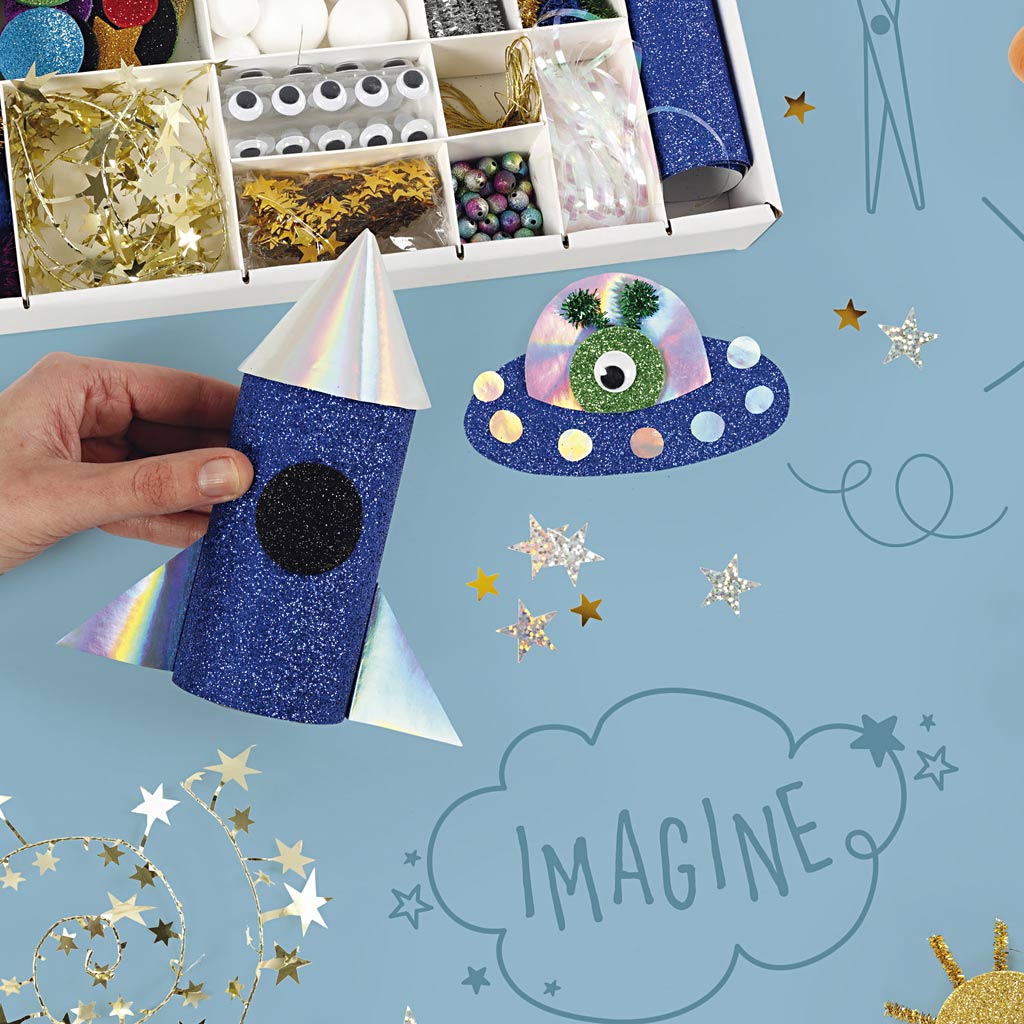 Craft Mix, Outer space, 1 set-boobam