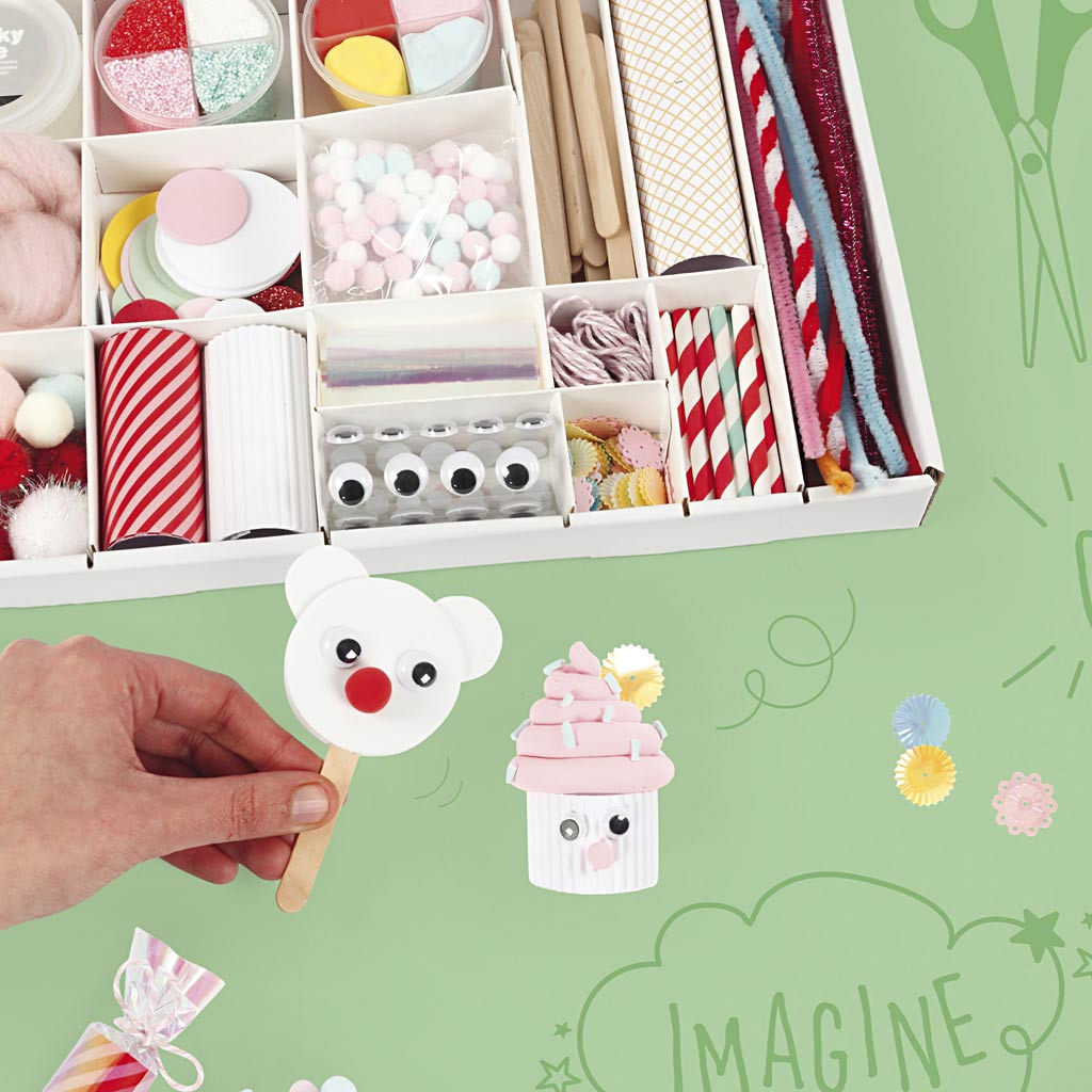 Craft Mix, Candy, 1 set-boobam