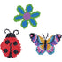 Diamond Dotz, Flower, butterfly, lady bug, size 18x10 cm, 1 pack-boobam