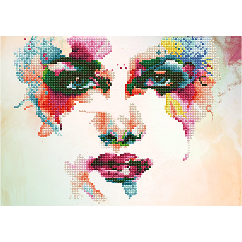Diamond Dotz, Rainbow Dream, size 31x41 cm, 1 pack-boobam