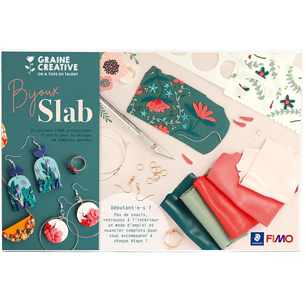 DIY Fimo Paste Box - Slab Jewellery, 1 pack-boobam