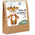 Crochet kit, Deer, size 17 cm, 12 pc/ 1 pack-boobam