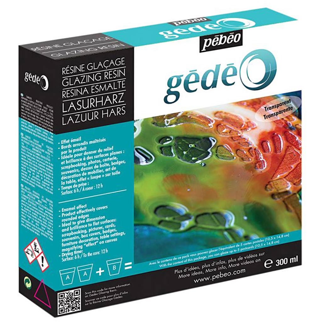 Gédéo resin - Glazing kit, 300 ml/ 1 pack-boobam