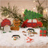 Craft Kit NABBI BioBeads, Christmas car, reindeer, snowman, elf and gift, 1 pack-boobam