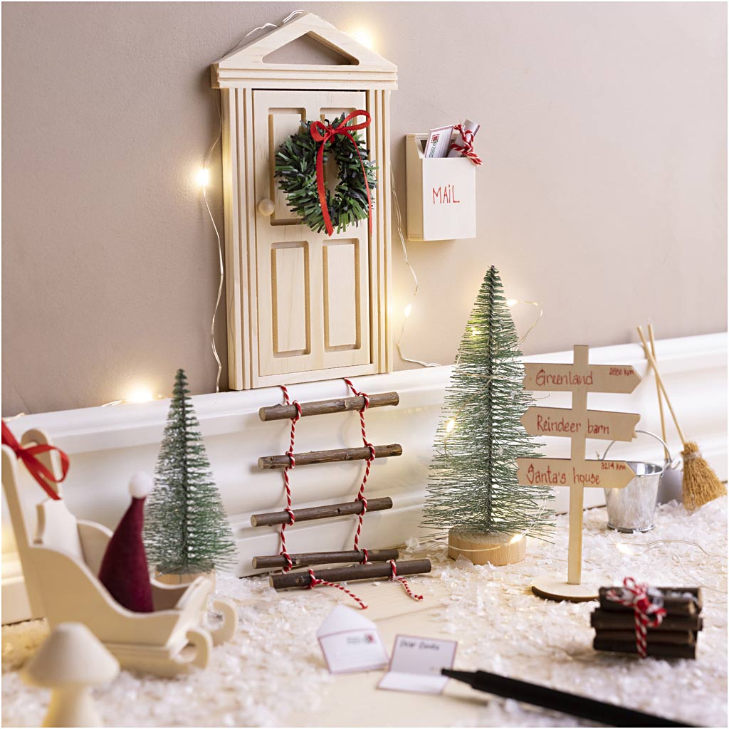 Craft Kit Elf Door, 1 pack-boobam