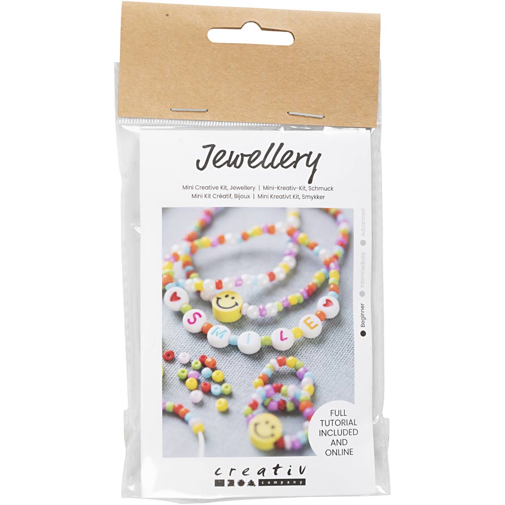 Mini Craft Kit Jewellery, Bracelet and finger ring, 1 pack-boobam