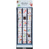 Floor display with Mini Craft Kit, H: 1500 mm, W: 580 mm, white, 108 set/ 1 pack-boobam