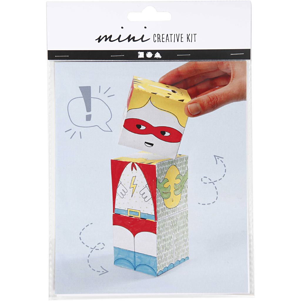 Mini Craft Kit, Monsters and robots, 1 pack-boobam