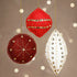 Mini Craft Kit, Felt ornaments, H: 9,5+10+15 cm, 1 set-boobam