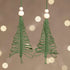 Mini Craft Kit, Macramé Christmas tree, H: 11 cm, 1 pack-boobam