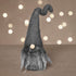 Mini Craft Kit, Christmas gnome, H: 13 cm, grey mixture, 1 pack-boobam