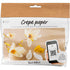Mini Craft Kit Crepe Paper, Magnolia branch, Cr?pe ratio: 180%, 1 pack-boobam