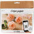 Mini Craft Kit Crepe Paper, Carnations, Cr?pe ratio: 180%, 105 g, 1 pack-boobam