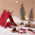 Mini Craft Kit Elf Door, Going Camping, 1 pack-boobam