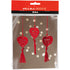Mini Craft Kit Crochet, Hearts, 1 pack-boobam