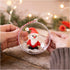 Mini Craft Kit Modelling, Santa Claus, red/white, 1 pack-boobam