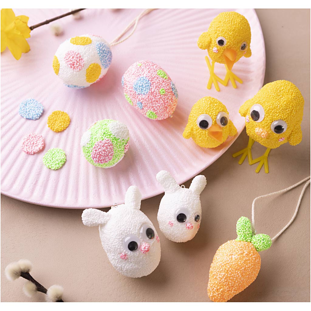 Craft Kit Modelling, Easter Figures, 1 pack-boobam