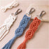 Mini Craft Kit Macramé, Key rings, 1 pack-boobam