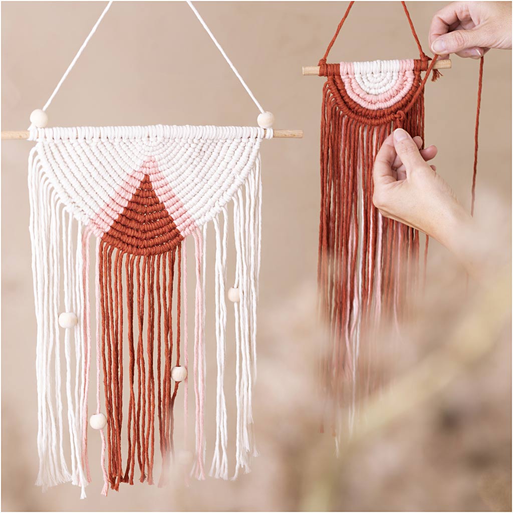 Craft Kit Macramé, Wall decoration, 1 pack-boobam