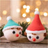 Mini Craft Kit Christmas Baubles, Red and Green Elves, 1 pack-boobam