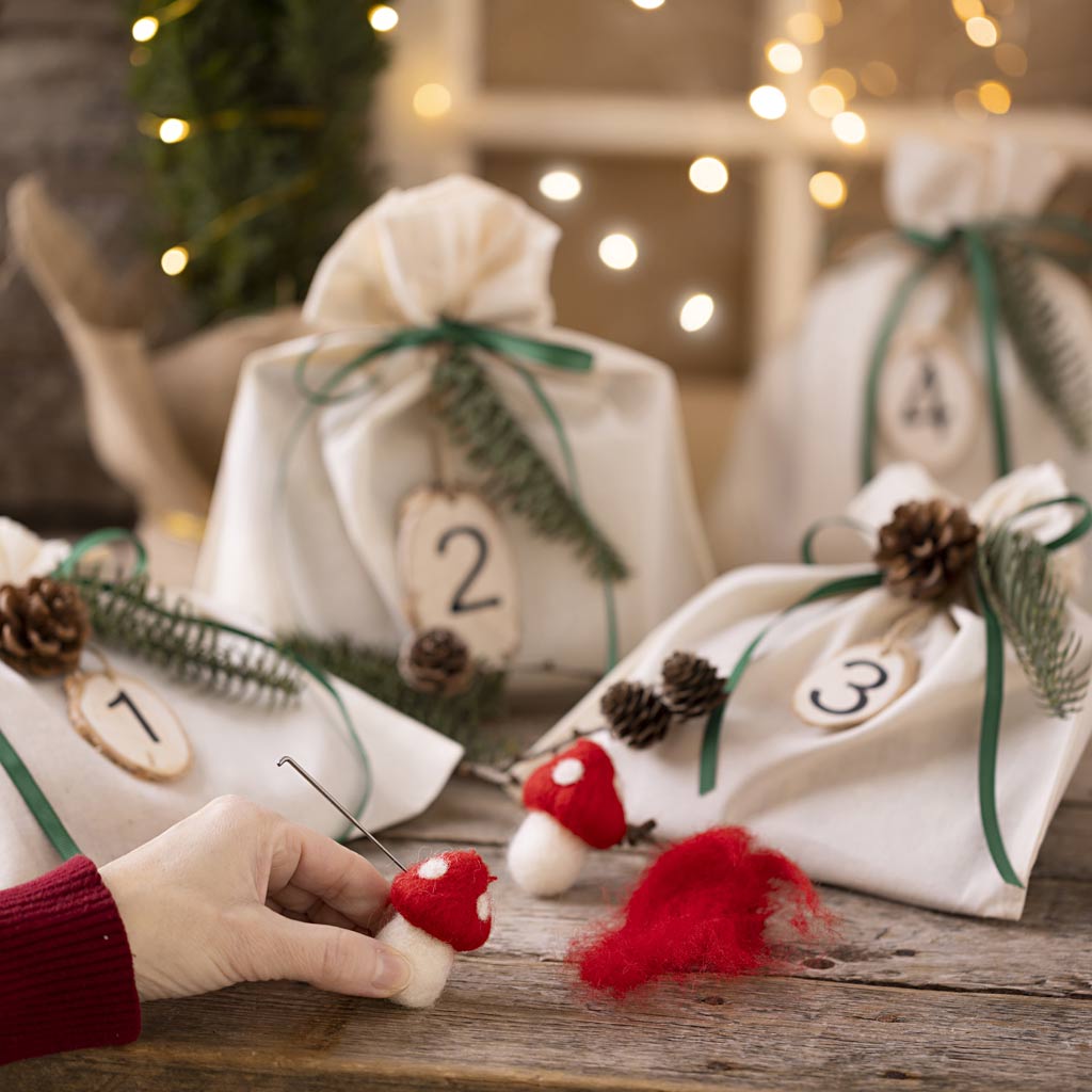 Advent calendar Felting, 1 pack-boobam