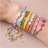 Mini Craft Mix Jewellery, Colourful Bracelets, 1 pack-boobam