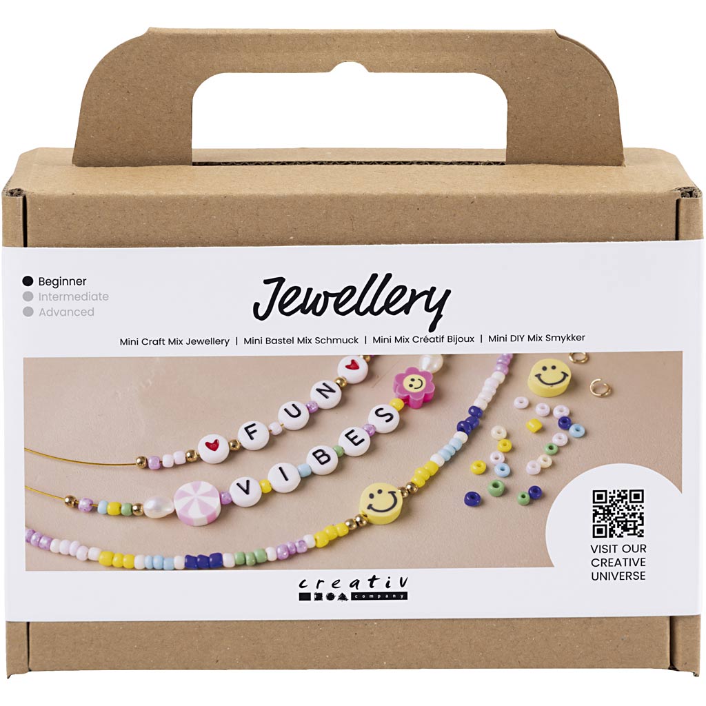 Mini Craft Mix Jewellery, Necklaces, 1 pack-boobam