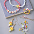 Craft Mix Jewellery, Rainbow mix, ca. 1800+ pc, rainbow colours, 1 pack-boobam