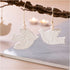 Mini Craft Kit Modelling, Doves, off white, 1 pack-boobam