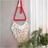 Mini Craft Kit Macramé, Santa Claus, christmas red, off-white, 1 pack-boobam
