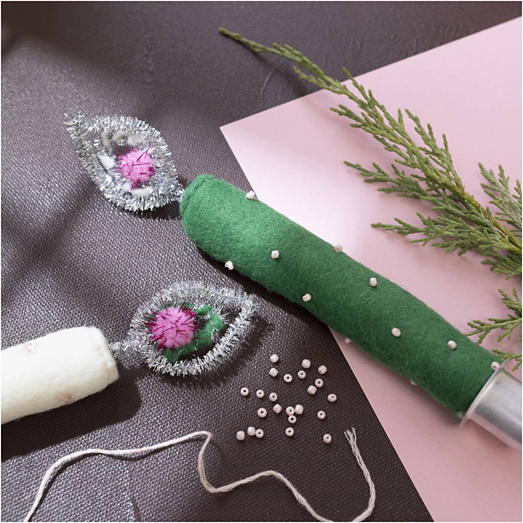 Mini Craft Kit Sewing, Forever candles, 1 pack-boobam