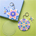 Mini Craft Kit Fuse Beads, Charms/bag decorations, assorted colours, 1 pack-boobam