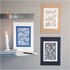 Craft Kit Paper Art, Pictures for hanging, off white, 1 pack-boobam