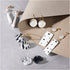 Mini Craft Kit Jewellery, Earrings, black, white, 1 pack-boobam